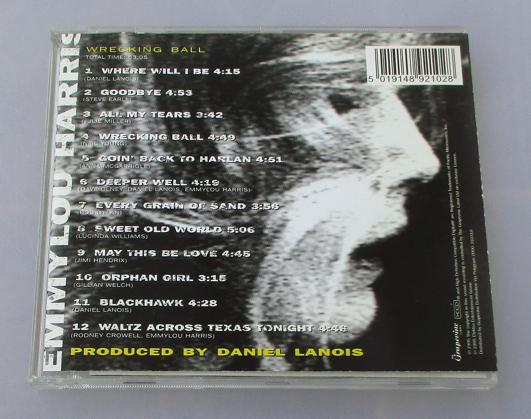 CD: EMMYLOU HARRIS - Wrecking Ball – Usato da Wattwil venduto da Muriel11 1