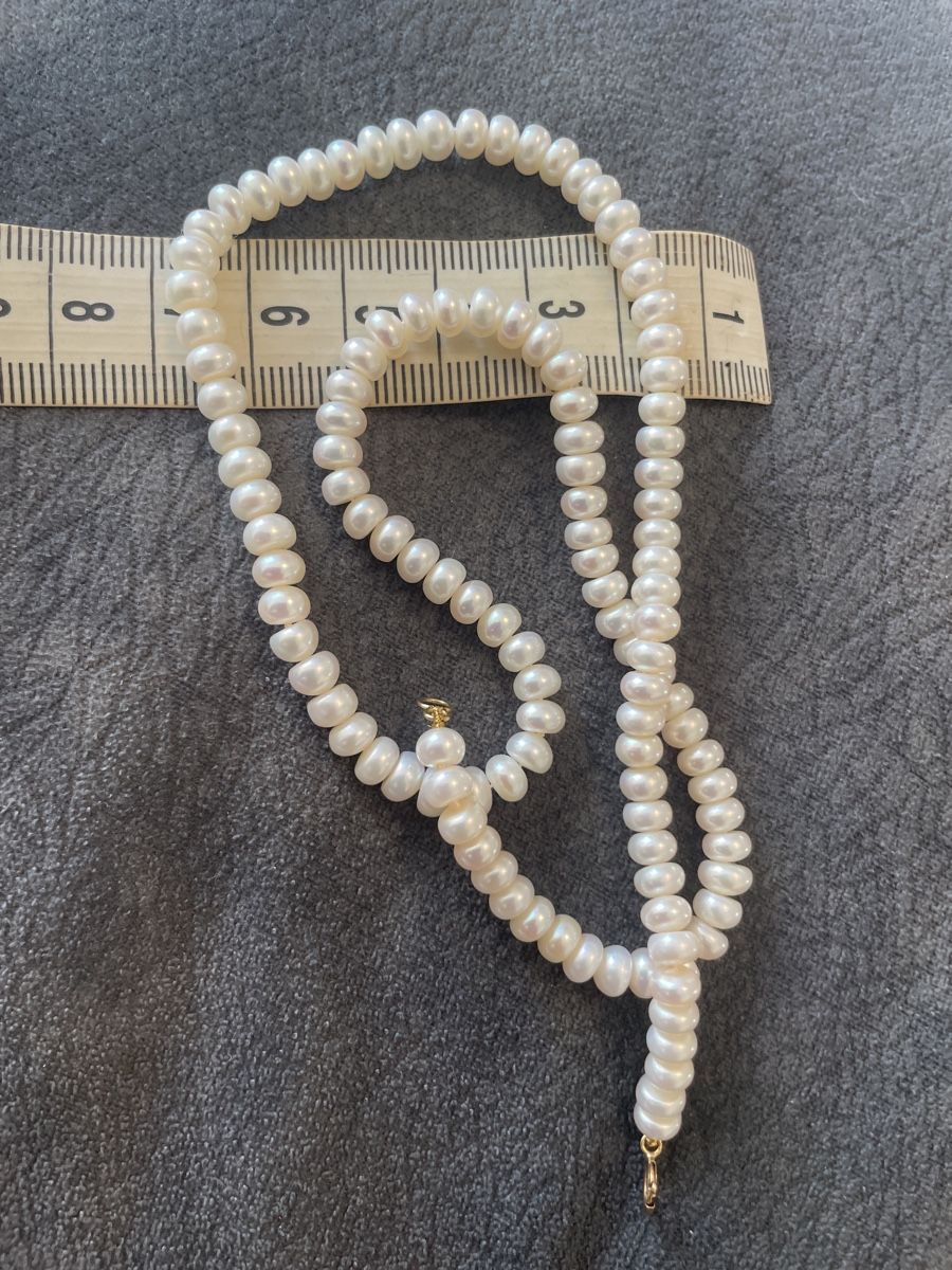 Catenine: Collier perle avec fermoir en or 18 carats – Usato da Montreux venduto da Pipo7878 3