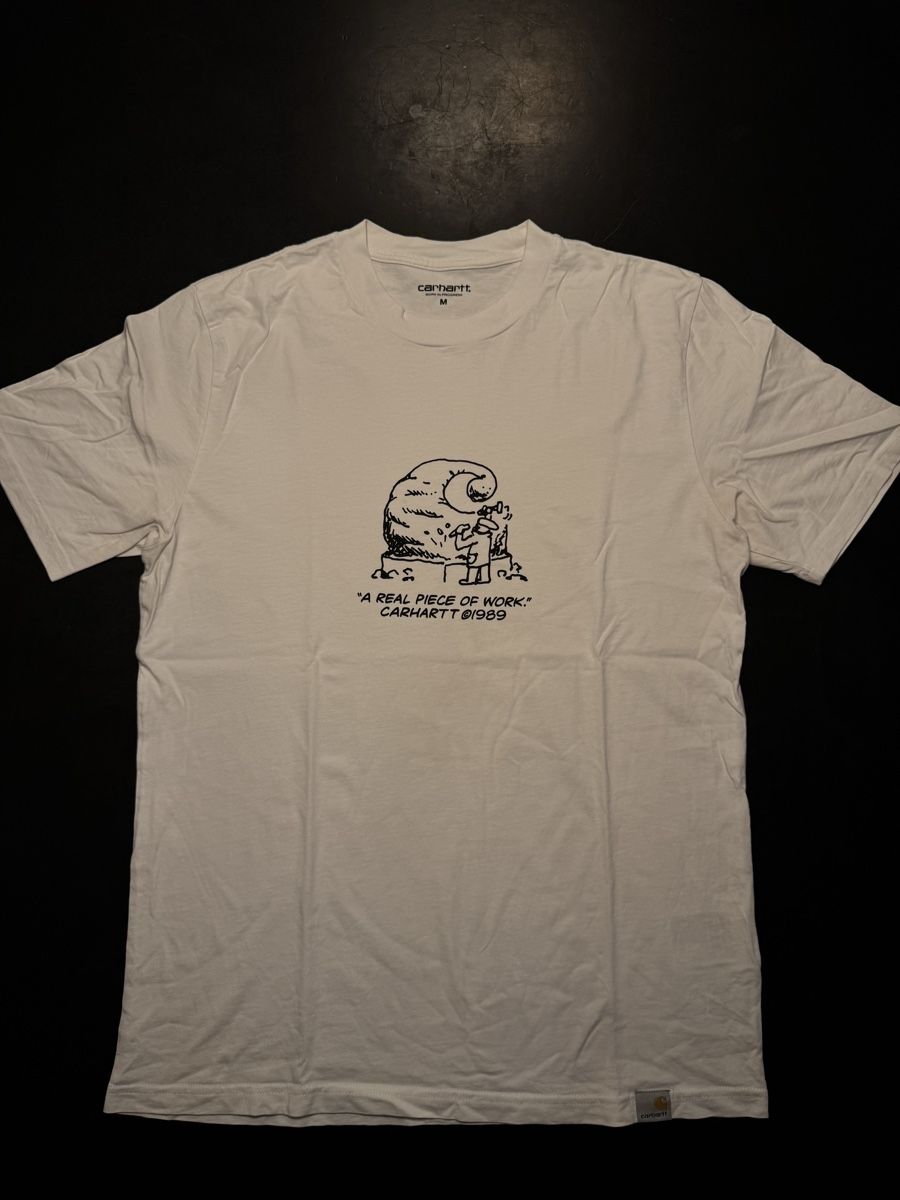 Carhartt T-shirt: Carharrt Shirt weiss – Usato da Bern venduto da jan_bfn5 1