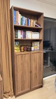 Ikea bookcase with doors