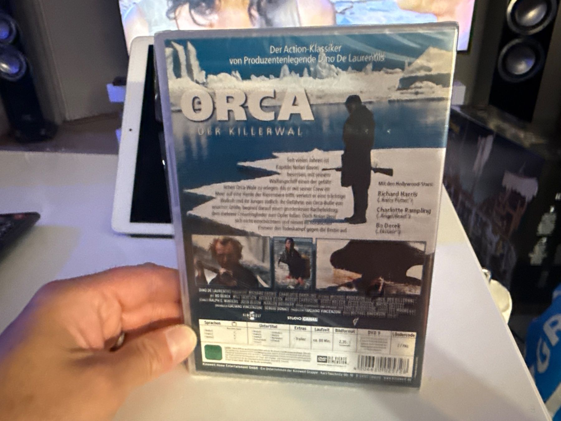 Tutti i DVDs: Orca - Der Killerwal DVD - Neu & Originalverpackt Vergriffen – Nuovo e nell'imballaggio originale da Allschwil venduto da meeresperle 1