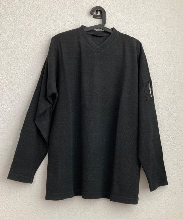 Herrenpullover, anthrazit, Gr. 52/54