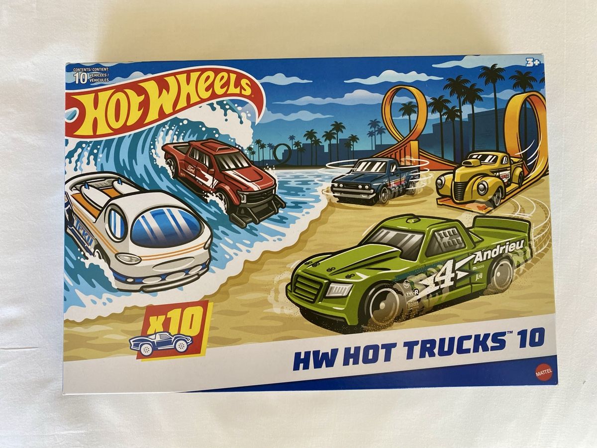 Hot Wheels Modellini d'auto: Hot Wheels HW Hot Trucks 10er – Nuovo e nell'imballaggio originale da Oberembrach venduto da theZaz