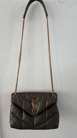 Yves Saint Laurent Puffer, khaki, wie neu!
