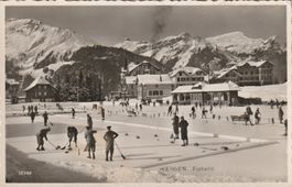 Wengen Eisbahn belebt