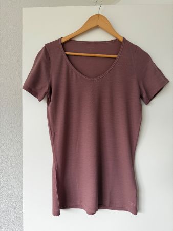 Icebreaker Merino T-Shirt Damen Grösse L altrosa
