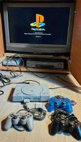 Sony Playstation 1 mit 3 Controller, 2 Speicher und 1 Spiel