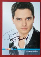 Felix Isenbügel Autogramm signiert Fotopostkarte 10x15cm