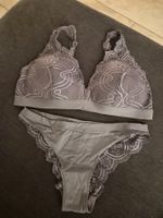 Mey BH Grau, Grösse L, bügellos mit Slip S