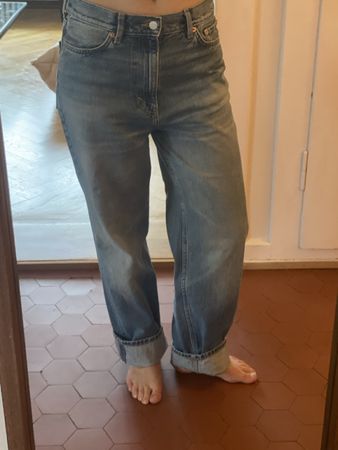 Tolle blaue Weekday jeans
