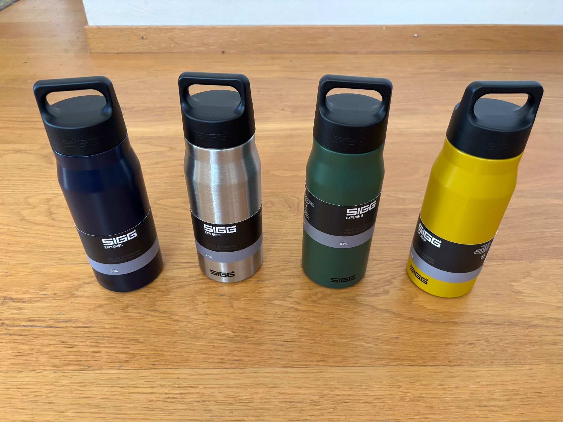 Sigg Borracce & Thermos: Sigg Explorer 0.75l - NEW – Nuovo e nell'imballaggio originale da Prangins venduto da pad2424