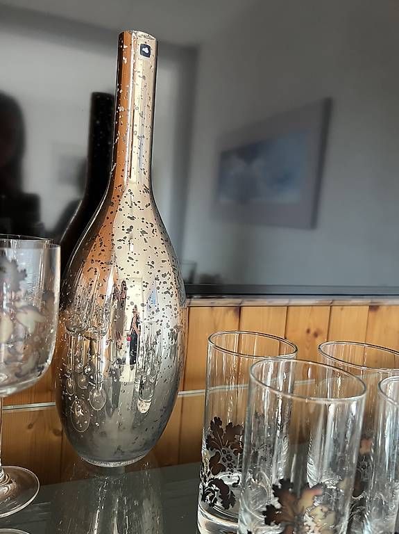 Gläser: Luxus Gläser Set von Globus + Leonardo Vase – Gebraucht aus Pratteln von Luxus.Fee 2