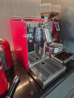 Kaffeemaschine E61 PID Quick Mill Carola rot