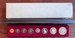 Schweizer Kursmünzensatz 1975 Set