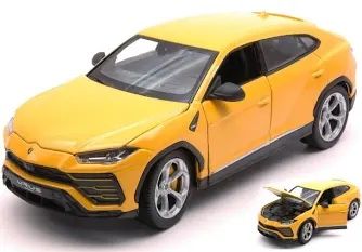 Lamborghini Modellini d'auto: LAMBORGHINI URUS GELB 1:24 WELLY – Nuovo e nell'imballaggio originale da Suhr venduto da Moebelsiralfred