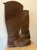 Braune Lederstiefel