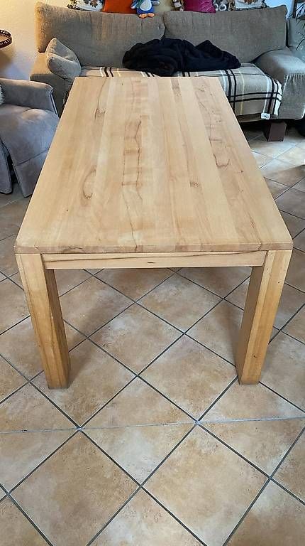 Tavoli: Table en Hêtre massif avec rallonge – Usato da Ballens venduto da jcd_l6pr 1