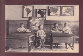 LAUSANNE - Asile des Aveugles - Une classe