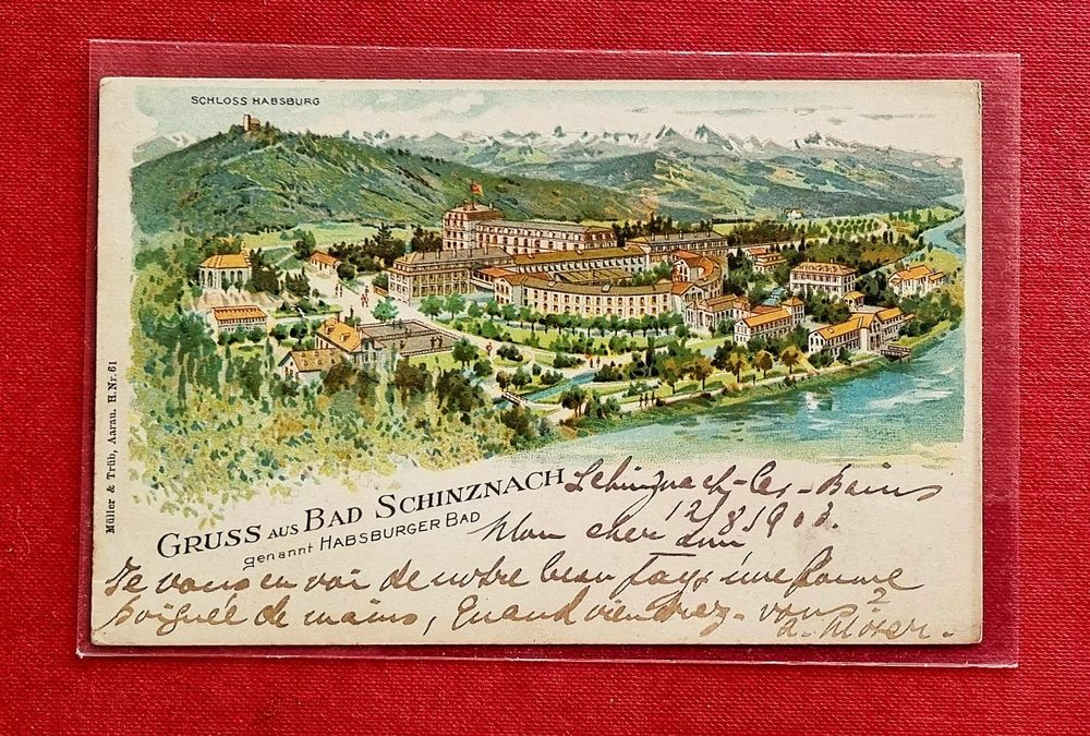 Schinznach Bad Habsburg Habsburger Bad 1903 Kaufen auf Ricardo