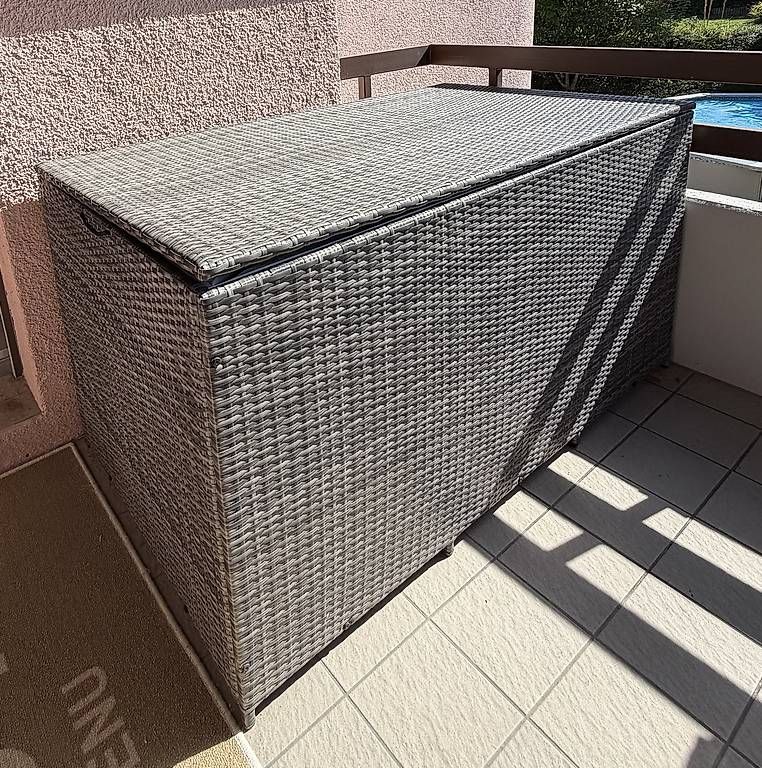 Box contenitori: Rattan Kissenbox  – Usato da Rotkreuz venduto da ta_ti75 1