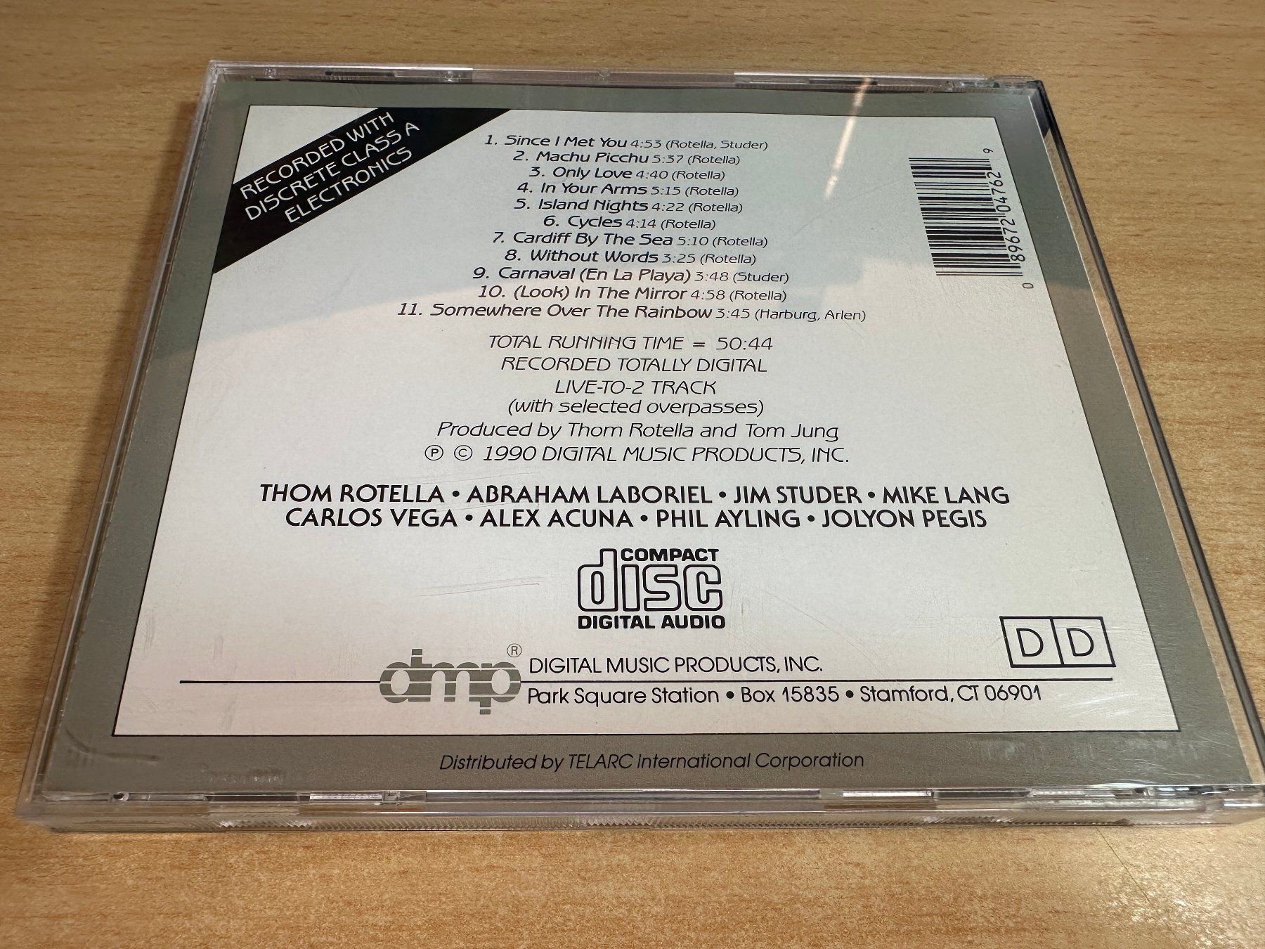 CDs: H1 Thom Rotella – Without Words – Gebraucht aus Rikon im Tösstal von Alpenmutz 1