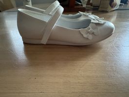 Ballerines Graceland blanches avec papillons état bon