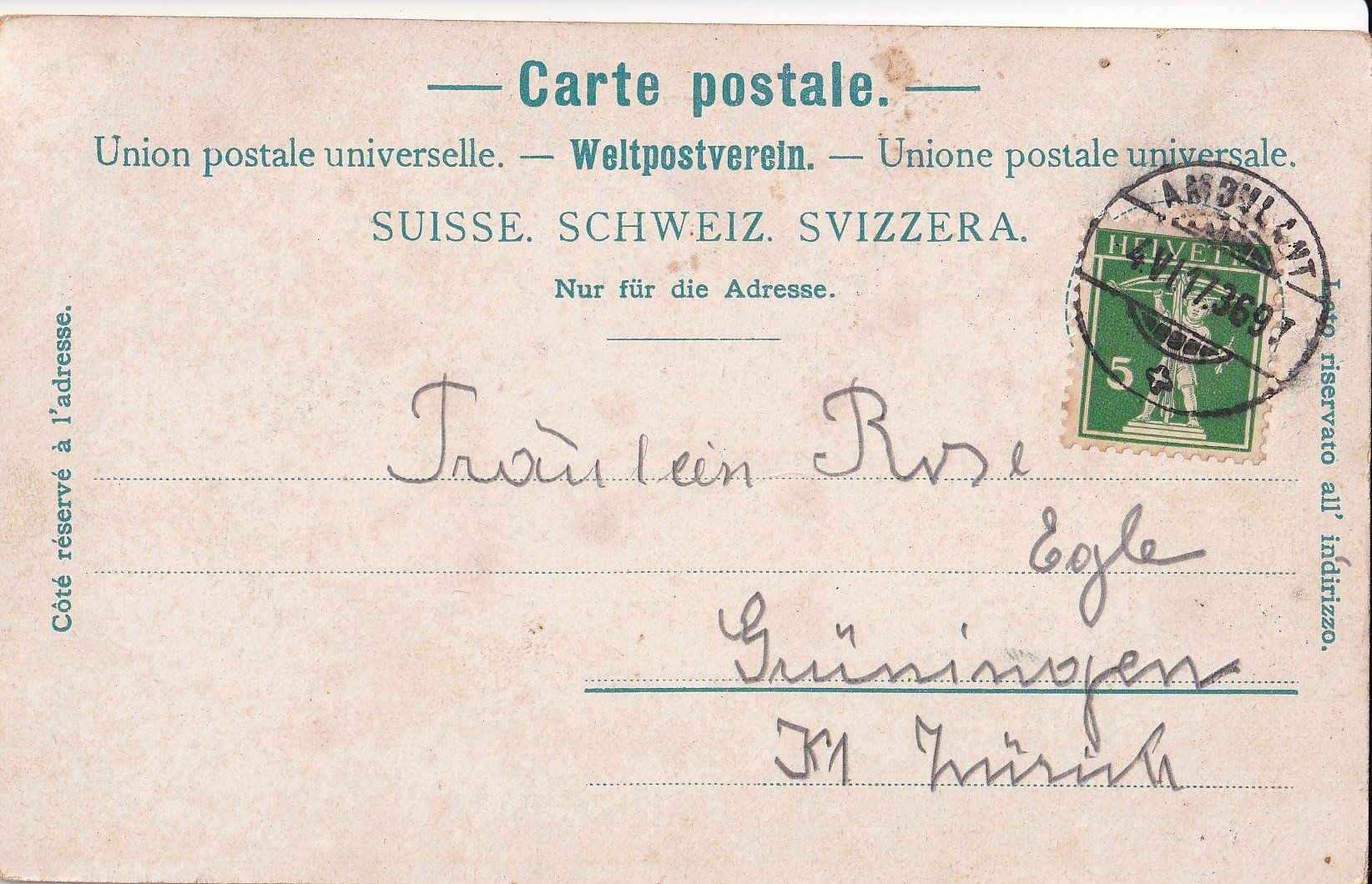 Cartoline postali: Ebnat Hotel Bahnhof – Usato da Olten venduto da clotaldi 1