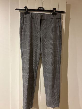 Pantalon élégant J.Crew à carreaux gris, taille 36