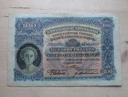 100 Franken 1. April 1924