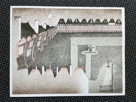 Offset - Lithografie von OSSI CZINNER    (ID B5701)