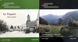 Livres Le Pâquier 1900-2000 et Le Pâquier-Combe Biosse