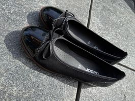 Gabor Schuhe 37,5  🥿 Lackleder/Wildleder,