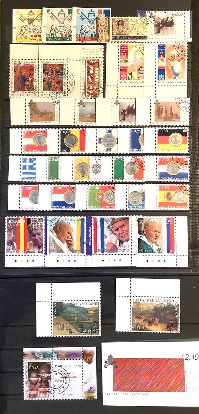 Alle Briefmarken: 2004 - Vatikan mit ATM + MH - ET – Neu (gemäss Beschreibung) aus Liestal von Pep3