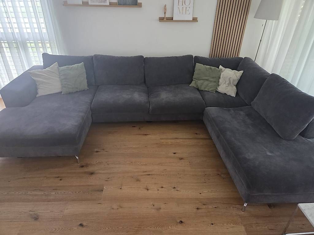 Livique Divani: Graues Ecksofa – Usato da Sursee venduto da Jukic