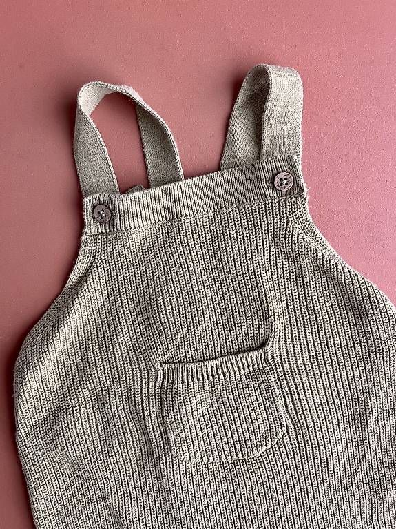 Pagliaccetti: Zeeman Strickoverall Gr. 68 Olivgrün – Usato da Cham venduto da nininanana 1