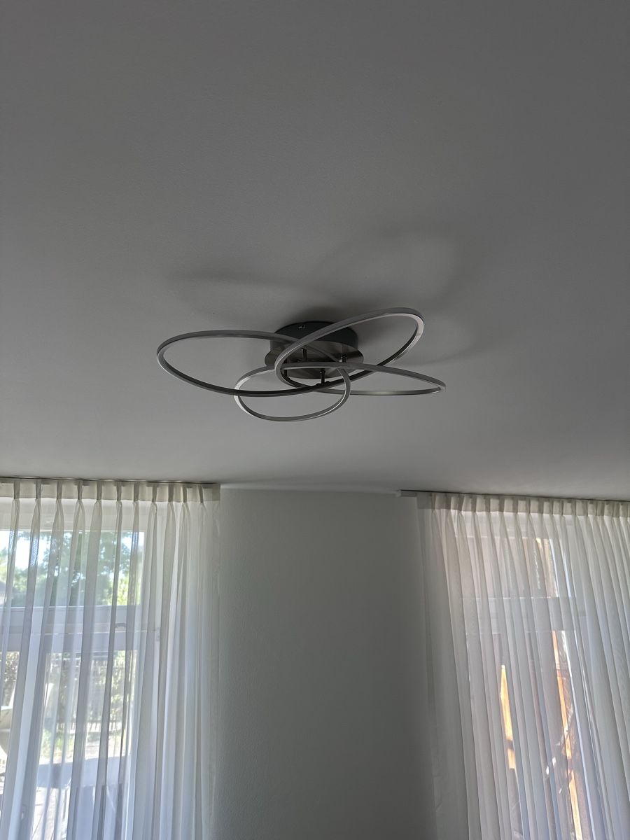 Livique Lampadari & plafoniere: Deckenlampe Cazorla Grau Aluminum – Nuovo (secondo la descrizione) da Schaffhausen venduto da sil_5jz9 1
