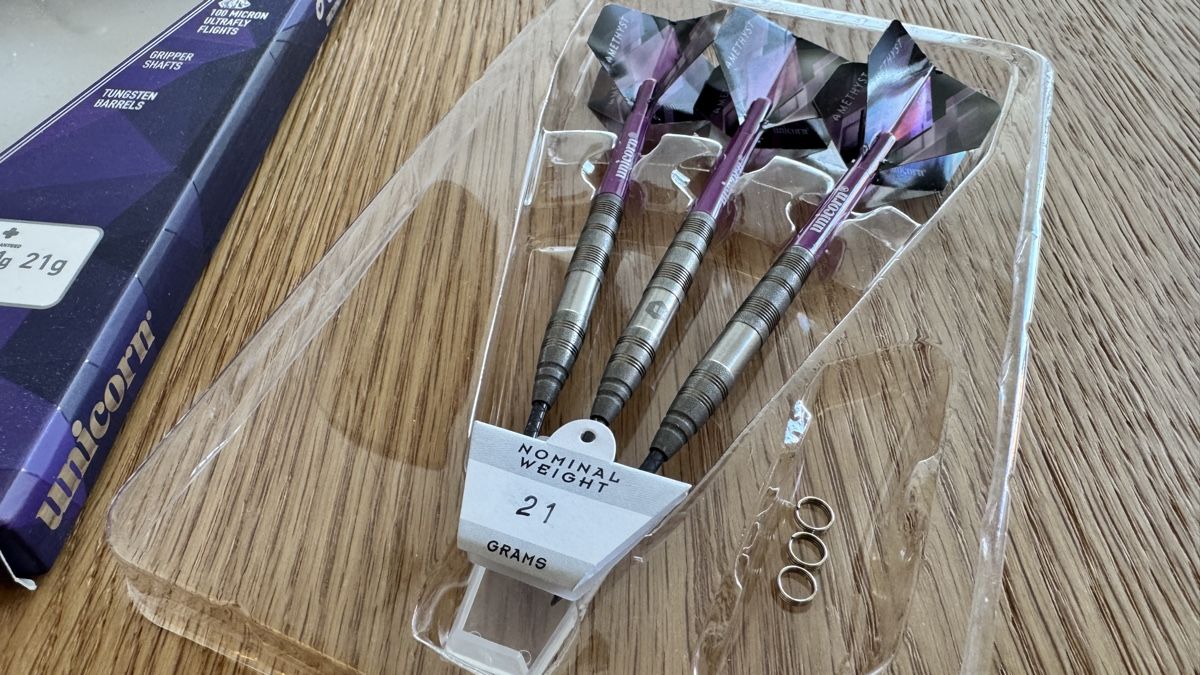 Freccette: Unicorn Amethyst Darts 21g – Usato da Biberist venduto da Phippu83 1