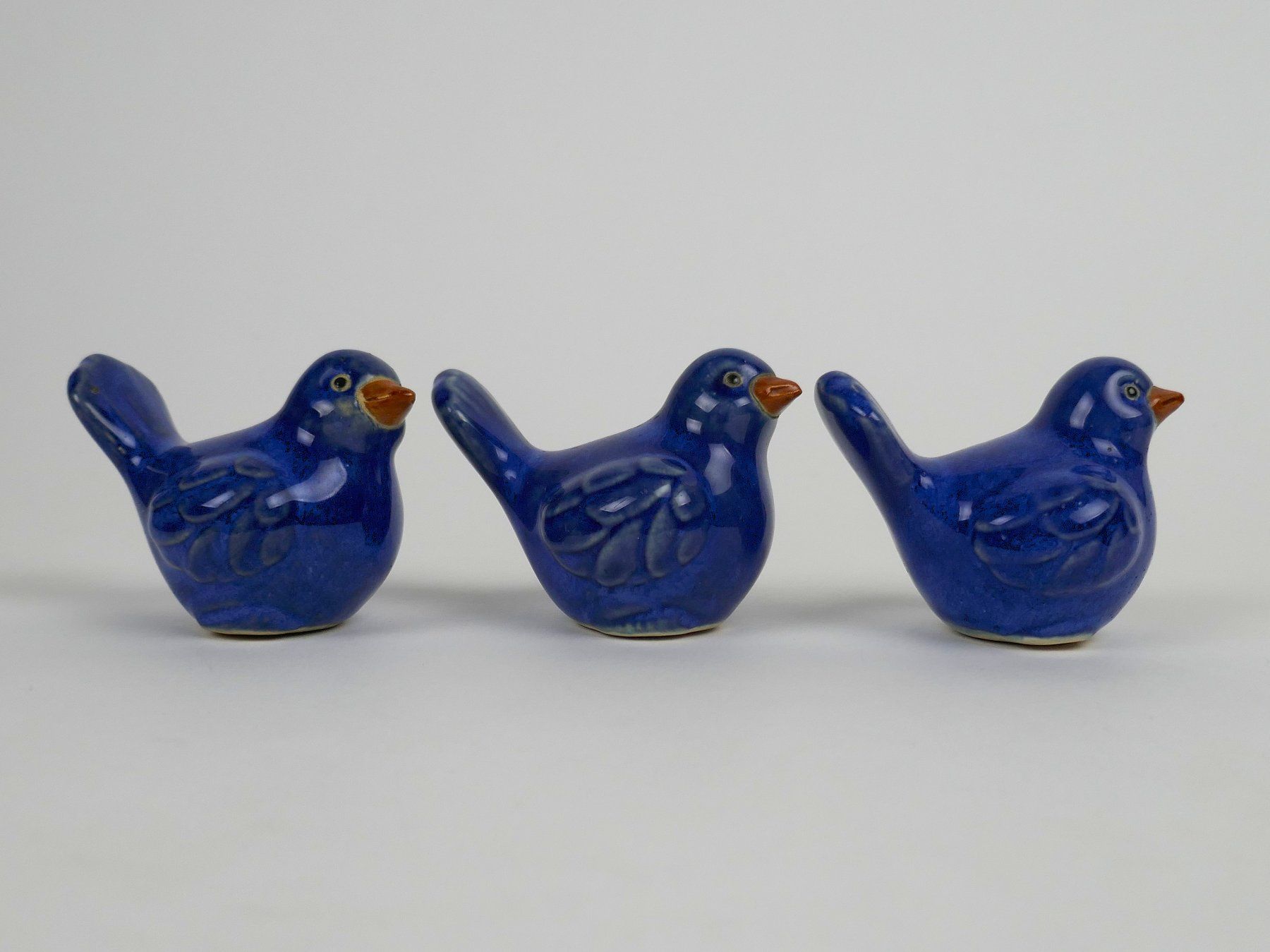 Toutes les décorations: 3 blaue Vögel – D'occasion à Urtenen-Schönbühl par Restwert_Schoenbuehl