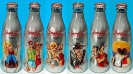 Coca Cola Flasche 6er.Set-Mexico 2009