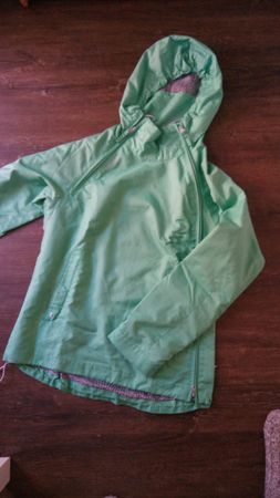 Schicke rogwear Jacke mit Kapuze, mintgrün, M, side-zipper