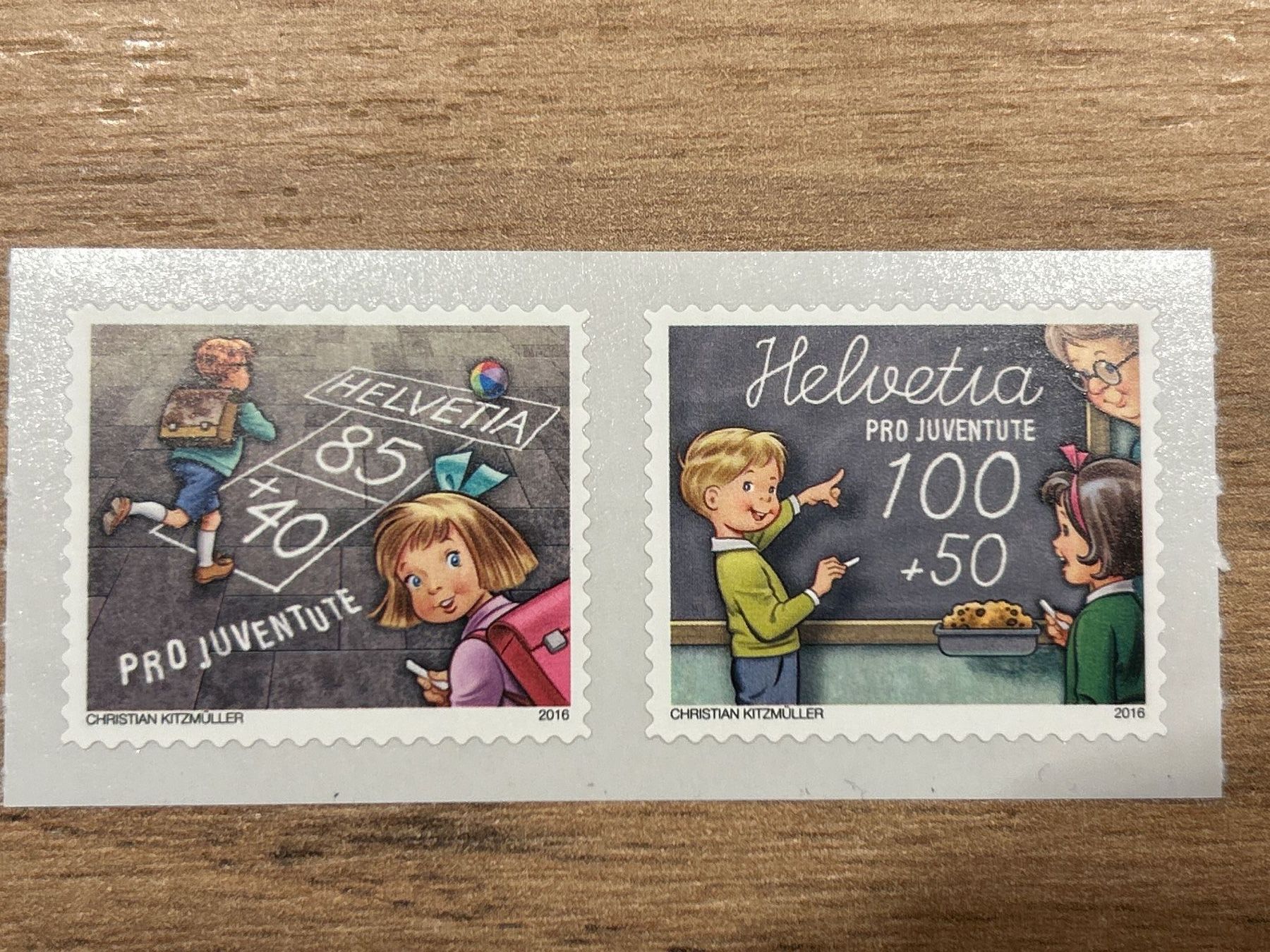 Tutti i francobolli: Briefmarke - Schweiz - Pro Juventute 2016 - postfrisch – Nuovo (secondo la descrizione) da Villnachern venduto da RicardoMary
