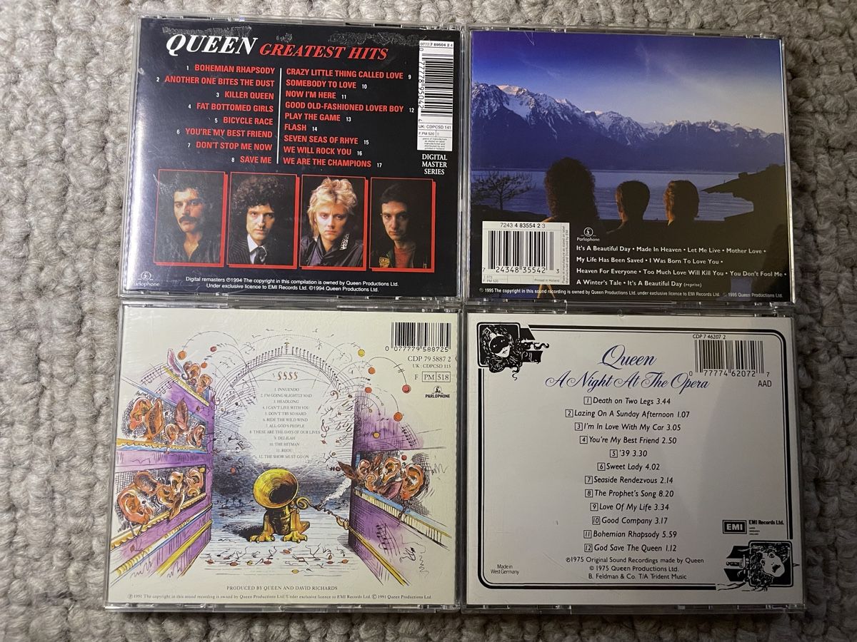 CD: 4x Queen – Usato da Reinach AG venduto da trigger7811 1