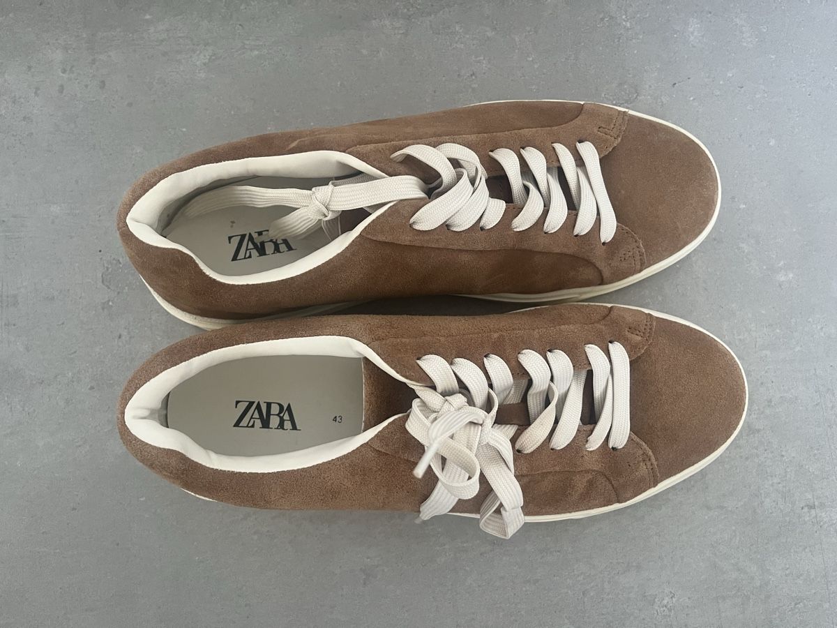 Scarpe da uomo: Herren Leder Sneakers 43 – Usato da Oberrohrdorf venduto da S.Marisa 1
