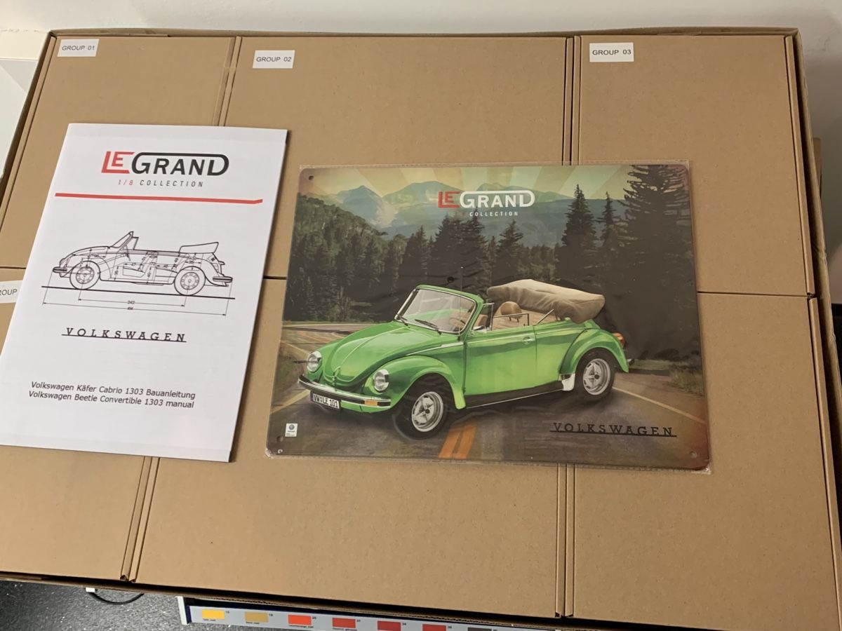 Volkswagen Modellini d'auto: VW Käfer Modellauto 1/8 – Nuovo e nell'imballaggio originale da Horgen venduto da Modellcar010 1