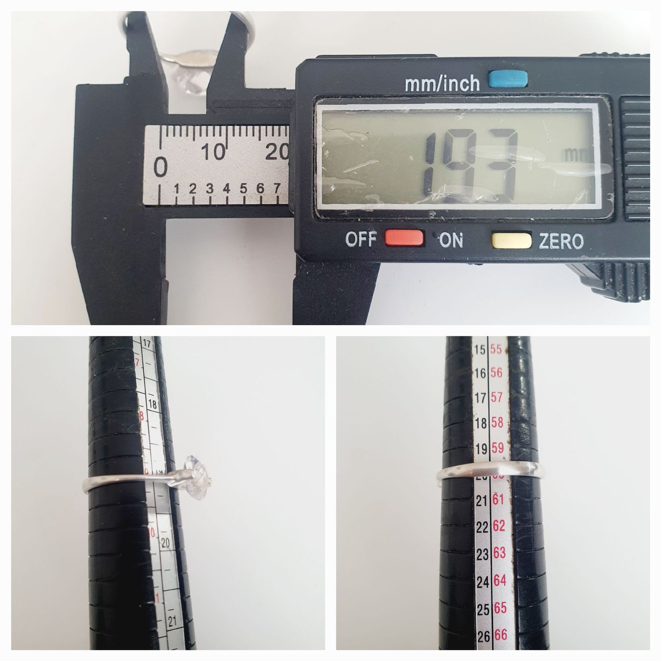 Anelli: Silberring  925 mit Stein, Grösse 19.3mm – Usato da Kreuzlingen venduto da Wunderkiste123 2