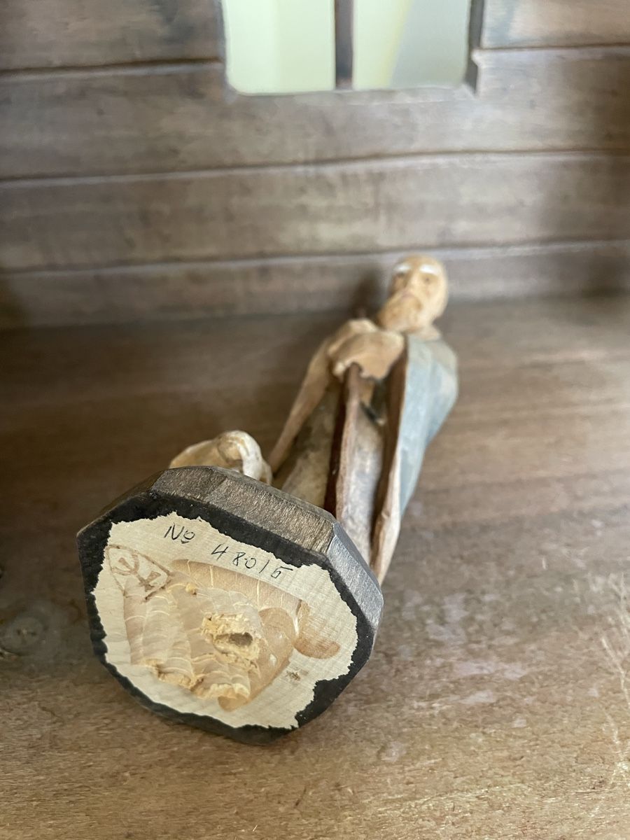 Statuette: Hirte mit Schaf E.Thomann Brienz – Usato da Flawil venduto da Naphtali 3
