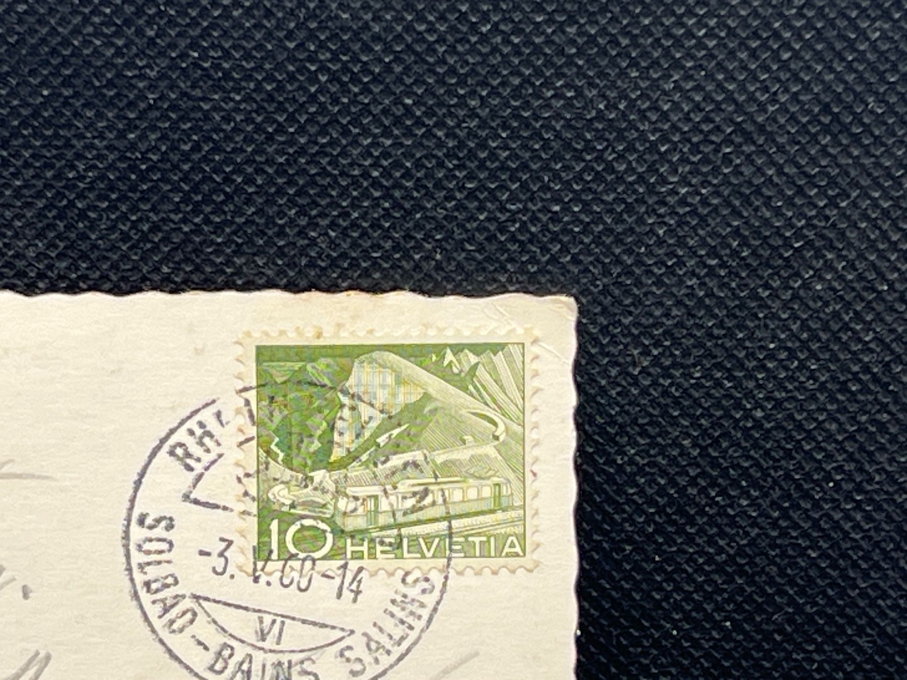 Cartoline postali: Rheinfelden, Hotel Solbad Schützen – Usato da Widnau venduto da Brusi9 1