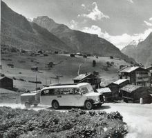 Grächen  VS  -  Weiler BINA   -   Postauto