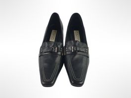 JANET D.  Neu  Leder Pumps schwarz Gr. 39..