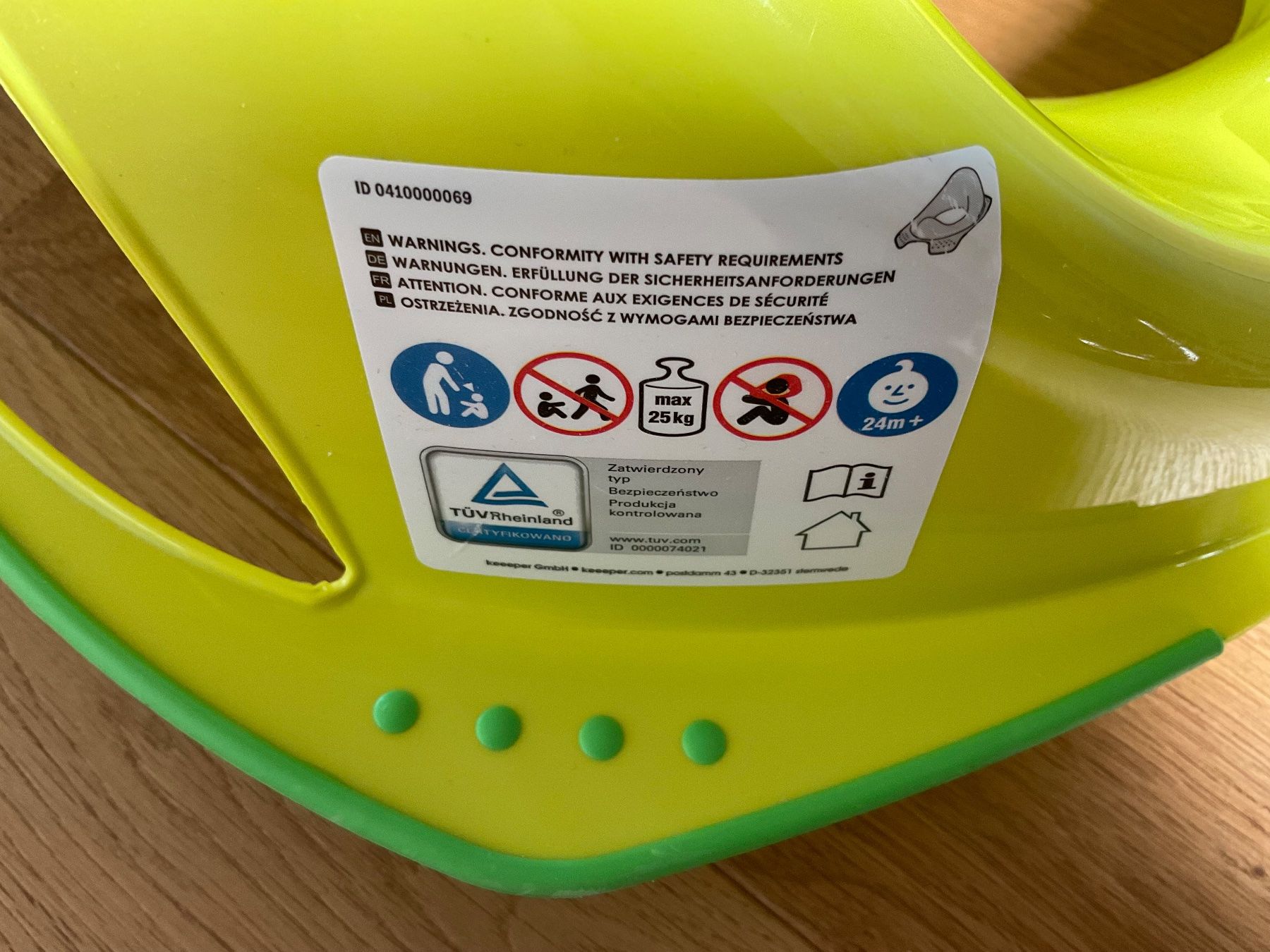 WC: Toilettensitz, Keeeper, funny farm – Usato da Niederteufen venduto da sicmu 3